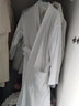 洁丽雅浴袍男女式加厚柔软舒适睡袍夏季华夫格睡衣浴衣儿童酒店浴袍 实拍图