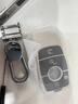Qidian适用于奔驰钥匙包E级钥匙包扣e300lC级C260L新A级A200L/S级钥匙套 新奔驰极光银钥匙套＋五金扣 实拍图