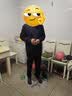 361°运动套装男秋冬季加绒御寒保暖健身服两件套装晨练跑步服 基础黑 XL 实拍图