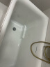 科勒（KOHLER）玲纳深泡式家用小型浴缸小户型卫生间泡澡预估独立式亚克力浴缸 1.2m深泡式浴缸26760T 1.2m 右角位 晒单实拍图