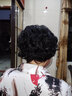 佰丝堂假发女短发女士妈妈自然短卷发假发套中老年真发假头发全真人发丝 自然黑 【全真发轻薄网】 短发 可调 实拍图
