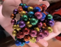 神童小子 巴克球磁力球儿童解压玩具磁铁珠男孩女孩生日礼物 八彩216颗 实拍图