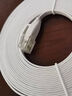 山泽（SAMZHE）六类网线 扁线 CAT6类千兆扁平家用电脑路由器非屏蔽网络连接线 成品跳线 蓝色2米 SZ-602BE 实拍图