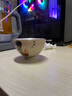 忆亨 主人杯单杯999纯银茶杯公鸡品茗杯镶银茶盏功夫茶碗纯手工鎏银杯 百事大吉内银杯 实拍图