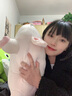 捉趣（ZHUOQU）小猪公仔可爱创意毛绒玩具玩偶陪睡抱枕靠垫娃娃玩偶女生生日礼物 BOBO眯眼猪猪 50cm 实拍图