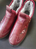 同源和老北京棉鞋女冬季加绒妈妈鞋加厚老太太防滑软底防水布鞋奶奶老人 红色 加绒 37 实拍图