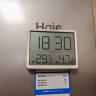 汉时（Hense）室内温湿度计闹钟创意多功能时钟冰箱贴磁贴桌面电子钟表HA8218白 晒单实拍图