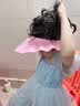 优丽尚艾莎公主宝宝洗头神器儿童挡水帽婴儿洗澡浴帽防水护耳小孩洗发帽 经典款-爱莎公主+送加长条 均码 实拍图