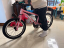 Nabiis那贝斯儿童自行车3-6-7-8岁男女孩青少年山地超轻单车16寸高配粉 实拍图