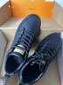 康龙男鞋休闲皮鞋子男士板鞋系带舒适商务休闲鞋子男 经典黑【标准皮鞋码】 38 (240mm) 实拍图