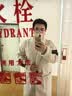 HOUQIYE风衣男秋冬季中长款大码连帽大衣加棉加厚保暖宽松韩版潮牌外套 F847卡其色加绒 3XL（175-185斤） 实拍图
