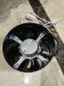 象马 管道式油烟大功率抽风机工业排风扇圆形强力换气轴流风机排气150 黑色 8寸(直径200MM) 实拍图
