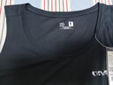 乔丹QIAODAN运动背心马拉松跑步训练速干透气轻薄上衣 黑色 3XL 实拍图