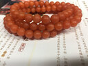 语唐保山南红手串手链红玛瑙本命年108颗项链佛珠满色柿子红多圈 【精品级 一物一证】6mm 实拍图
