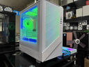 迅钛（SUMTAX）全景海景房MINI 游戏机箱 台式机机箱 电脑主机箱 【全侧透/支持M-ATX主板/240水冷位】非暴风S920 【全视版】海景房MINI-白色+3个暮光炫彩风扇 实拍图