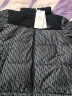 BOSIDENG春秋女短款ANNAKIKI联名羽绒服外套B30143540 钛银提花9X63 165/88A 晒单实拍图