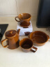 NITORI宜得利家居 家用咖啡杯子耐高温茶壶马克杯烤箱适用焦糖系列 茶壶 实拍图