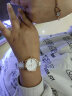 格玛仕（gemax）1314手表全自动机械表名表十大腕表品牌女士手表女生个性防水名牌 【JD】白面-甄橙礼盒+项链+手镯 实拍图
