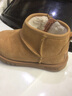 卡特兔童鞋儿童雪地靴宝宝棉鞋男女加绒二棉鞋冬季软底婴儿保暖加厚棉鞋 棕色 26 内长16.0cm  脚长15.0-15.5 实拍图