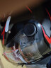AXK头盔3C认证四季通用电动车男女士摩托车双镜片春秋季电瓶车头盔 红线贴花-双镜 晒单实拍图