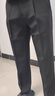 啄木鸟休闲裤男2026夏季薄款宽松直筒西裤九分长裤男士百搭商务裤子男 882黑色九分裤 3XL （33 建议150-160斤） 实拍图
