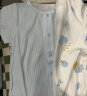童泰（TONGTAI）婴儿短袖连体衣夏季儿童家居内衣2件装TS42J456-DS蓝色80cm 晒单实拍图