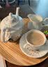 AYNSLEY英国安斯丽兰花Swirl系列下午茶具咖啡杯碟甜品盘高颜值瓷器礼物 茶壶 兰花系列 实拍图