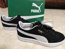 彪马（PUMA）面包鞋|经典复古休闲滑板鞋男女夏板鞋SUEDEXL395205 黑色-白-02 38.5 实拍图