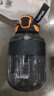 苏泊尔水杯大容量运动水壶Tritan便携顿顿桶吸管直饮杯男女健身杯太空杯 清透黑 1.2L 晒单实拍图