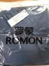 罗蒙（ROMON）冰丝t恤男士短袖polo衫夏季薄款商务正装高弹透气夏装 实拍图