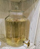 山德堂 密封玻璃泡酒瓶带龙头泡酒容器10斤装酿酒罐杨梅酒瓶泡酒专用瓶 【4斤 带金色不锈钢龙头】无底座 实拍图