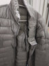 雪中飞轻薄羽绒服男短款冬季外套男士超轻中青年纯色白鸭绒保暖男装 A210-16018灰色(90绒) L (建议120斤-140斤) 实拍图