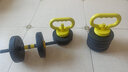 华亚（HUAYA） 哑铃男士健身家用杠铃套装可拆卸调节环保包胶手铃亚玲锻炼器材 20KG六合一款（哑铃/杠铃/壶铃） 实拍图