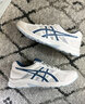 亚瑟士ASICS男鞋缓冲透气跑步鞋运动鞋网面回弹跑鞋GEL-CONTEND 4 白色/蓝色 43.5 实拍图