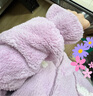 都市丽人内衣加绒加厚睡衣女套装法兰绒宽松长袖家居服2H3116 实拍图