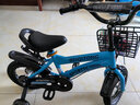 贝琦童（BEIQITONG）儿童自行车单车2-3-4-6-9-10岁男孩童车中大童女孩小孩宝宝脚踏车 高配蓝【高强圈】暴君轮+水壶 12寸适合身高（80-95)CM 实拍图
