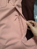 JEEP SPIRIT吉普冲锋衣男女三合一季新款加绒外套夹克户外防风滑雪登山服 女粉酒红/单层 M 实拍图
