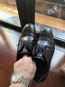 爱步（ECCO）正装男鞋 商务皮鞋男雕花布洛克德比鞋 里斯系列622164 黑色40 晒单实拍图