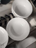 嘉兰 骨瓷6英寸吃面碗大碗汤碗家用陶瓷碗套装大号米饭沙拉碗4只装 金丝玫瑰面碗4个 实拍图