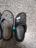 潮韵月男士洞洞鞋新款防滑厚底休闲外穿韩版沙滩软底包头拖鞋男 黑色玩具熊升级版 38 -39 偏小一码建议拍大一码 实拍图