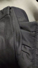 MMOPTOP潮牌垂感休闲裤男春夏季薄款抗皱直筒阔腿宽松卫长裤CJ01黑色2XL 实拍图