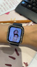 闪魔 适用苹果手表膜apple iwatch S9/S10保护膜ultra钢化膜S8/7/6/5/4/SE全屏高清抗指纹无气泡贴膜 4-6/SE/SE2【40mm】3片*曲面全屏软膜 实拍图