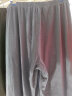 红豆居家（Hodohome）春秋纯棉睡衣男士家居服紧密纺撞色套装 海晴蓝180 实拍图