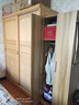 MD衣柜橱卧室单人挂长连衣裙柜阳台飘窗储物出租房立柜包安装可定制 一层一挂长40深50高180 实拍图