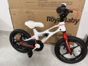 优贝（RoyalBaby）儿童自行车男女孩脚踏车轻驱动镁合金星际飞车白色14寸 实拍图