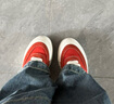 VISION STREET WEAR官方  FLAT TOP红柚色低帮翻毛皮帆布鞋滑板鞋男女鞋平底 西柚色 36 实拍图