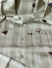 蕉内【周冬雨同款】520H睡衣男女士夏季冰丝凉感短袖情侣家居服送女友 【短袖短裤男】咖色条纹-咖啡 M 实拍图