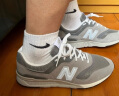 NEW BALANCE NB 官方休闲鞋男鞋女鞋时尚百搭舒适户外运动鞋997H系列CM997HCA 灰色 CM997HCA 38.5 (脚长24cm) 实拍图