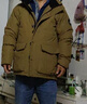 君羽户外羽绒服男【断码清仓】800蓬鹅绒加厚防寒保暖男士鹅绒服52041 深卡其 L 实拍图