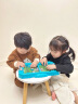 灵动宝宝儿童玩具男孩弹弹棋桌游保龄球六合一互动游戏女孩3-6岁生日礼物 实拍图